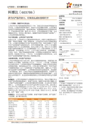 多元化产品齐发力，灯控龙头成长空间打开