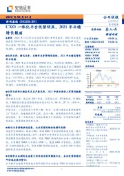 CXO一体化平台优势明显，2021年业绩增长靓丽