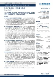 2021年报点评：队伍产能优化，价值增长承压