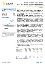 2021年业绩乐观，龙头地位稳固前景可期