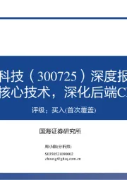 深度报告:把握砌块核心技术,深化后端CDMO布局