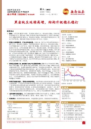 黑金纯生延续高增，结构升级稳扎稳打