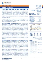 Q1业绩预告超预期,蓬莱项目新增量可期