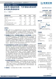 创新算力模组新趋势,汽车智能化新锐领军者业务发展持续强劲