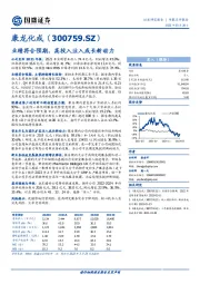 业绩符合预期,高投入注入成长新动力