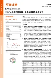 2021Q4业绩不及预期，中速永磁新品承载未来