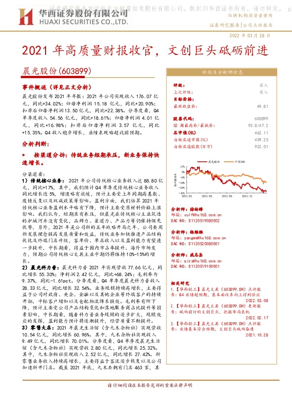 2021年高质量财报收官，文创巨头砥砺前进