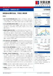 新能源电机需求加速，产能进入释放期