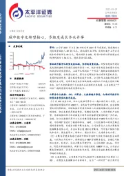 城市数字化转型核心，多维度成长齐头并举