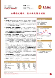 2021年年报点评：业绩稳定增长，技术优化降本增效