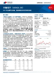 财报点评:2021年业绩同比高增,新能源新材料项目顺利推进