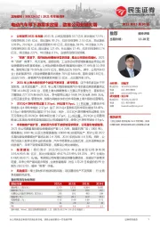 2021年年报点评:电动汽车等下游需求放量,助推公司业绩大增