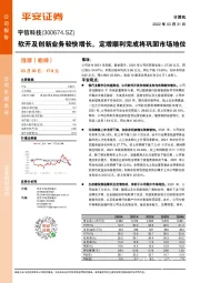 软开及创新业务较快增长，定增顺利完成将巩固市场地位