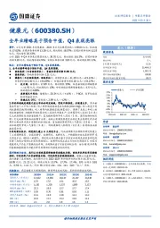 全年业绩略高于预告中值,Q4表现亮眼