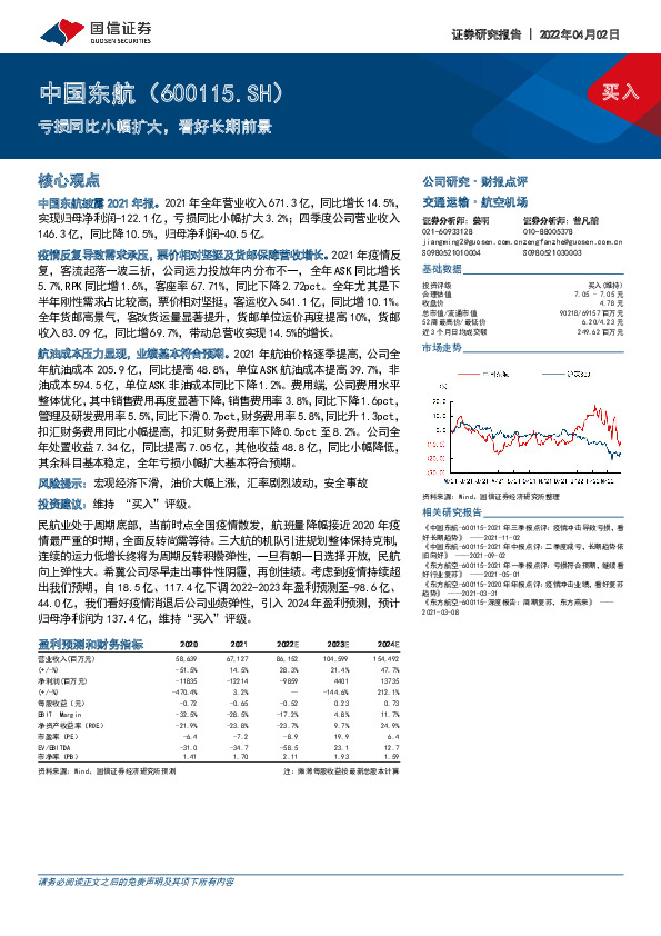 亏损同比小幅扩大，看好长期前景