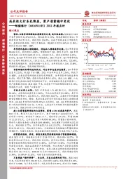 2021年报点评，成长性大行本色彰显，资产质量稳中更优