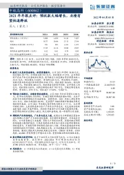2021年年报点评:预收款大幅增长,业绩有望快速释放