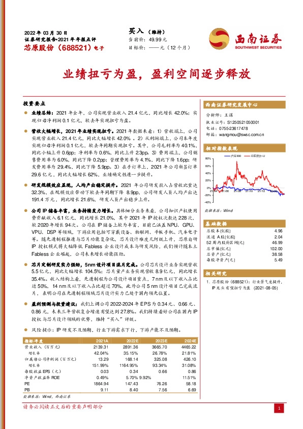 业绩扭亏为盈，盈利空间逐步释放