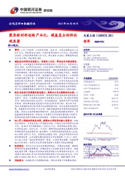 聚焦新材料创新产业化，碳基复合材料收效显著