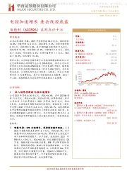 系列点评十七:电控加速增长 进击线控底盘