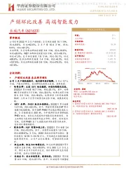 产销环比改善 高端智能发力