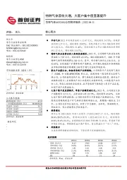 公司简评报告：特种气体营收大增，大客户集中度显著提升