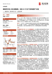 公告点评：磷复肥价格上涨业绩稳增，拟投60亿元扩充新能源产业链