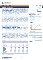 2021年业绩符合预期，制造+新能源开发双轮驱动