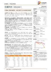 汇率波动下短期业绩受损，品牌化进程中公司长期投资价值显现