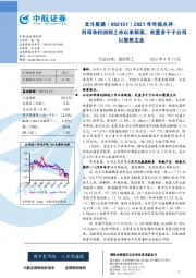 2021年年报点评:归母净利润创上市以来新高,处置多个子公司以聚焦主业
