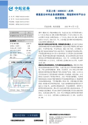 点评:碳基复合材料业务进展顺利,绿能新材料平台公司已现雏形
