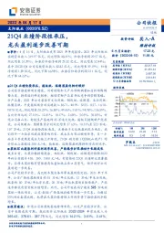 21Q4业绩阶段性承压，龙头盈利逐步改善可期