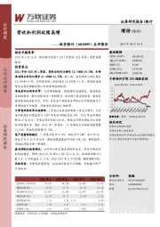 点评报告:营收和利润延续高增
