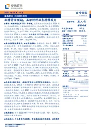 业绩符合预期,显示材料业务持续发力