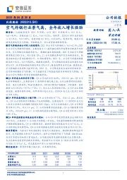 空气炸锅行业景气高，全年收入增长强劲