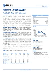 光刻胶持续突破，国产化核心龙头