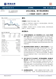 业绩点评：分红比例提高，雅中装机持续释放