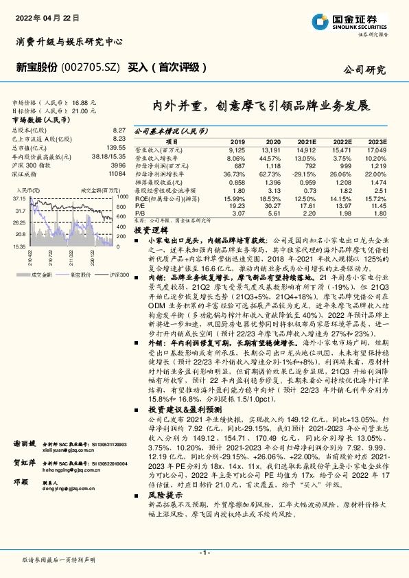 内外并重，创意摩飞引领品牌业务发展