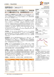 21年实现归母净利润13亿元同增131%，持续拓展线下门店叠加差异化产品，品牌真爱理念深入人心