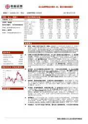 自主品牌零售业务增长20%，看好份额持续提升