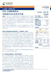 22Q1业绩短期承压，功能遮阳龙头成长仍可期