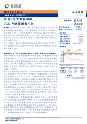 医疗+消费双轮驱动，2022年稳健增长可期