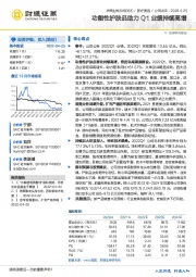 功能性护肤品助力Q1业绩持续高增