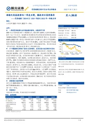 2021年报及2022年一季报点评:排播及高基数影响一季度业绩,爆款项目值得期待
