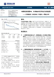 年报及一季报点评：短期受疫情影响，内部组织变革适应长期发展