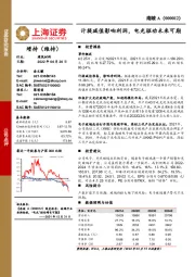 计提减值影响利润，电光驱动未来可期