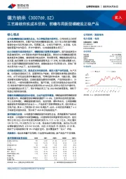 工艺路线夯实成本优势，前瞻布局新型磷酸盐正极产品