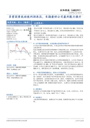 多重因素扰动致利润承压,长期看好公司盈利能力提升