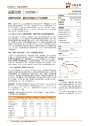 业绩符合预期，看好公司国际化平台型属性