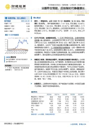 业绩符合预期，后抢装时代稳健增长